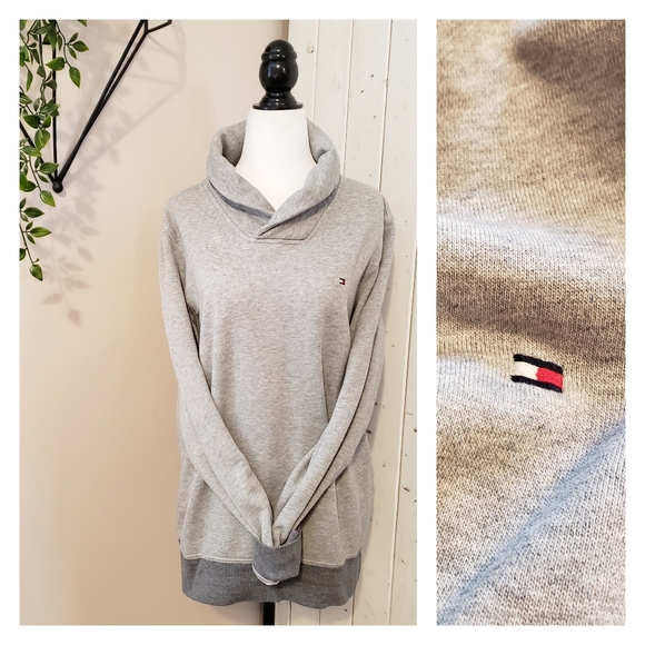 TOMMY HILFIGER | COMFY COTTON BLEND PULLOVER - Picture 1 of 12
